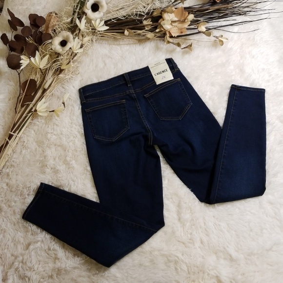 LAST ONE L'agence Brigitte Mid Rise Skinny - Picture 4 of 4